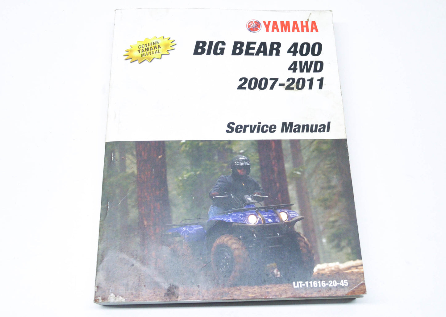 OEM Yamaha LIT-11616-20-45 YFM40FBW Service Manual