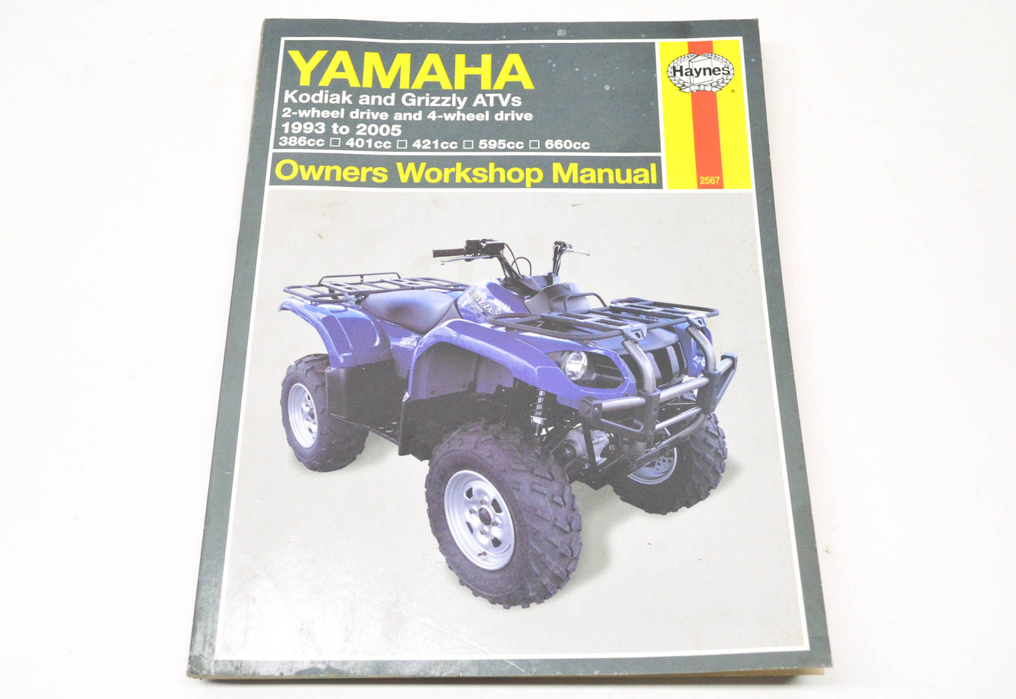 Haynes 1993-2005 Yamaha Kodiak Grizzly Service Manual