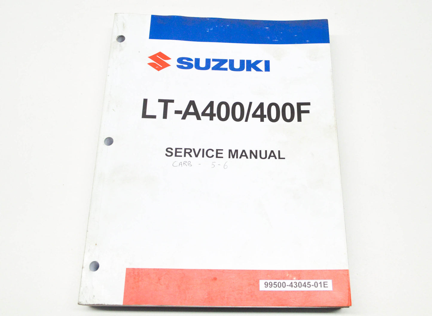 OEM Suzuki 99500-43045-01E Service Manual LT-A400/F