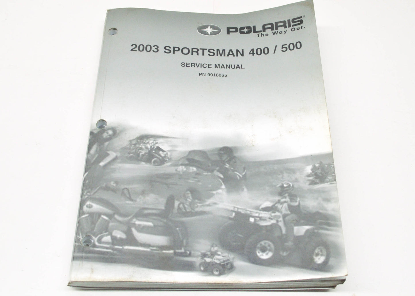 OEM Polaris 9918065 Service Manual 03 Sportsman 400/500
