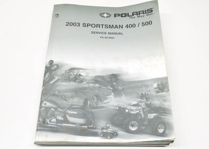 OEM Polaris 9918065 Service Manual 03 Sportsman 400/500