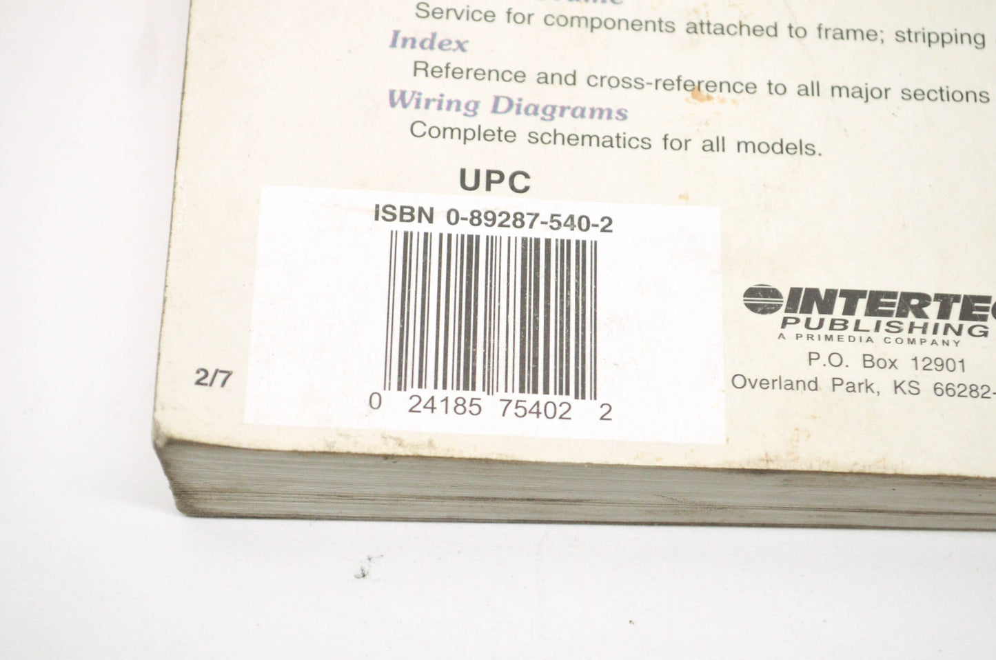 Clymer 1985-1989 TRX250R/ATC 250R