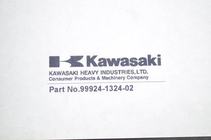 OEM Kawasaki 99924-1324-02 Service Manual KX250N