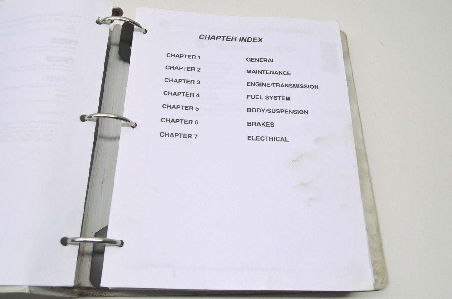 OEM Polaris 9918062 Service Manual 03/04 Predator 500
