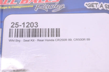 All Balls 25-1203 Honda Rear Wheel Bearing Seal Kit NOS