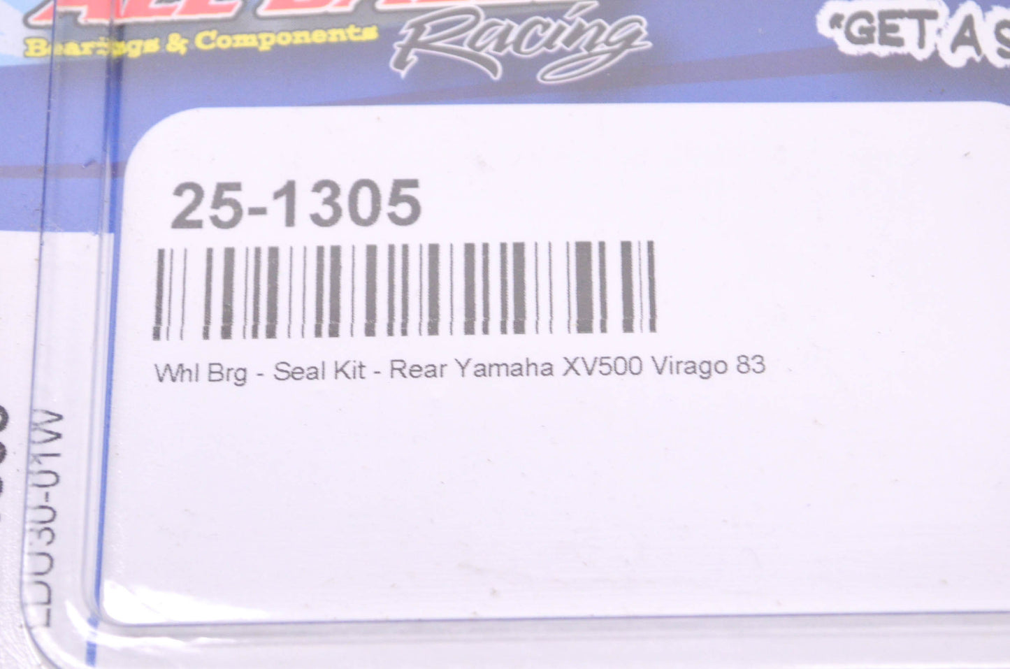 All Balls 25-1305, LDU30-01W Yamaha Rear Wheel Bearing Seal Kit NOS