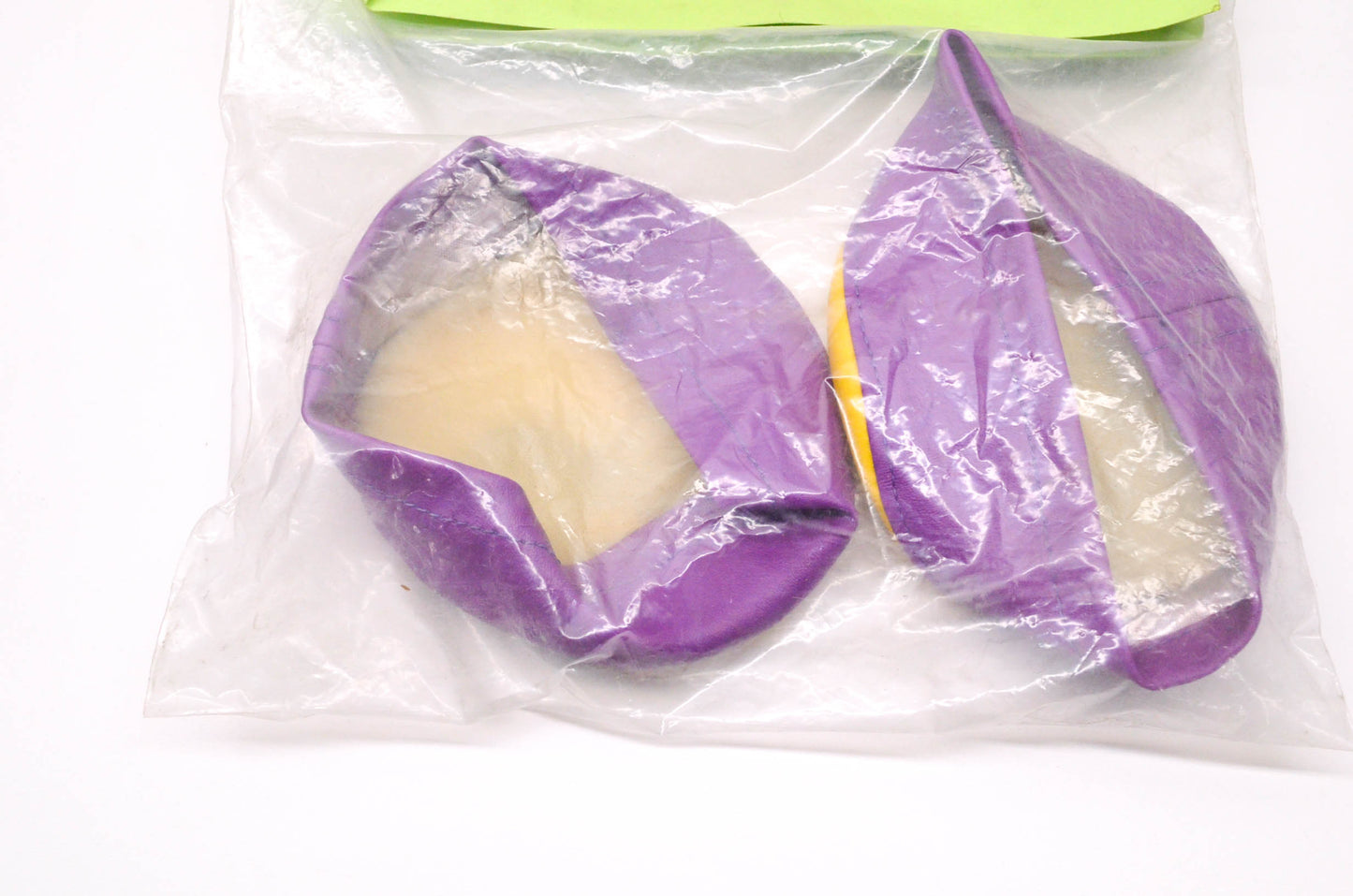 Yamaha Banshee/Warrior Purple Black White Yellow Headlight Cover Qty 2 NOS