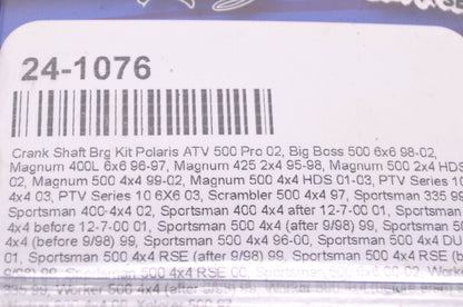 All Balls 24-1076 Polaris Crank Shaft Bearing Kit NOS