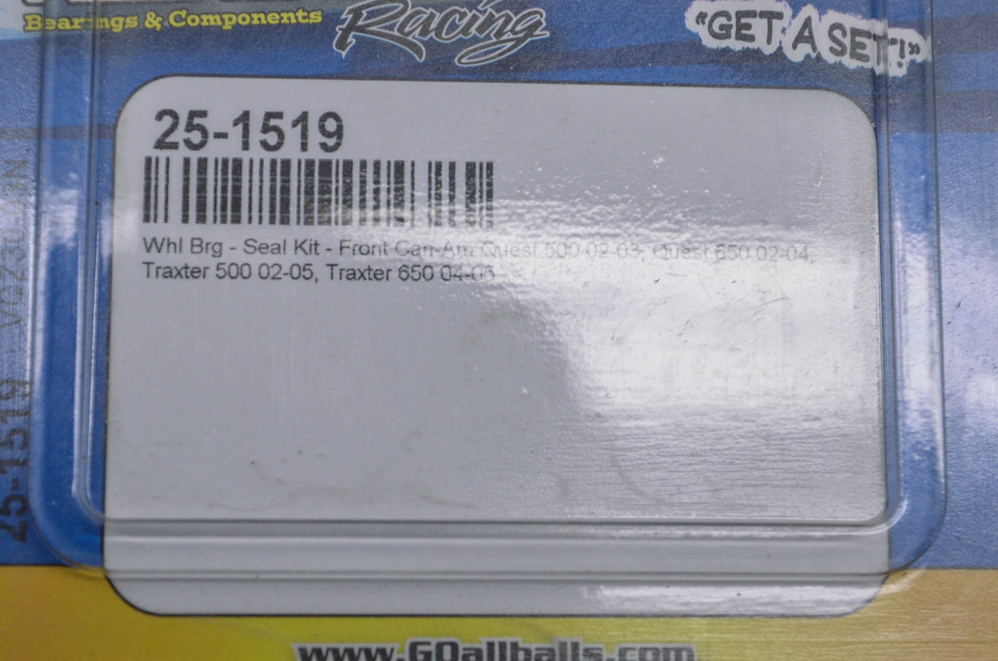 All Balls 25-1519 Can-Am Front Wheel Bearing Seal Kit NOS