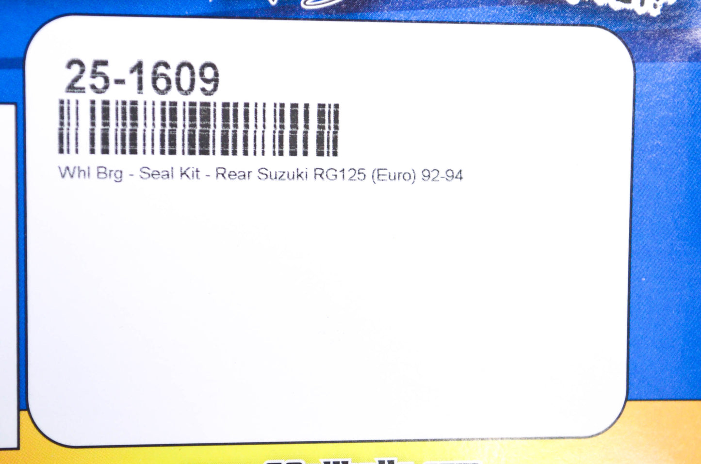 All Balls 25-1609, BFT30-02V Suzuki Rear Wheel Bearing Seal Kit NOS