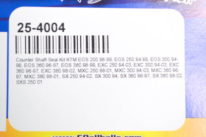 All Balls 25-4004 KTM Counter Shaft Seal Kit NOS