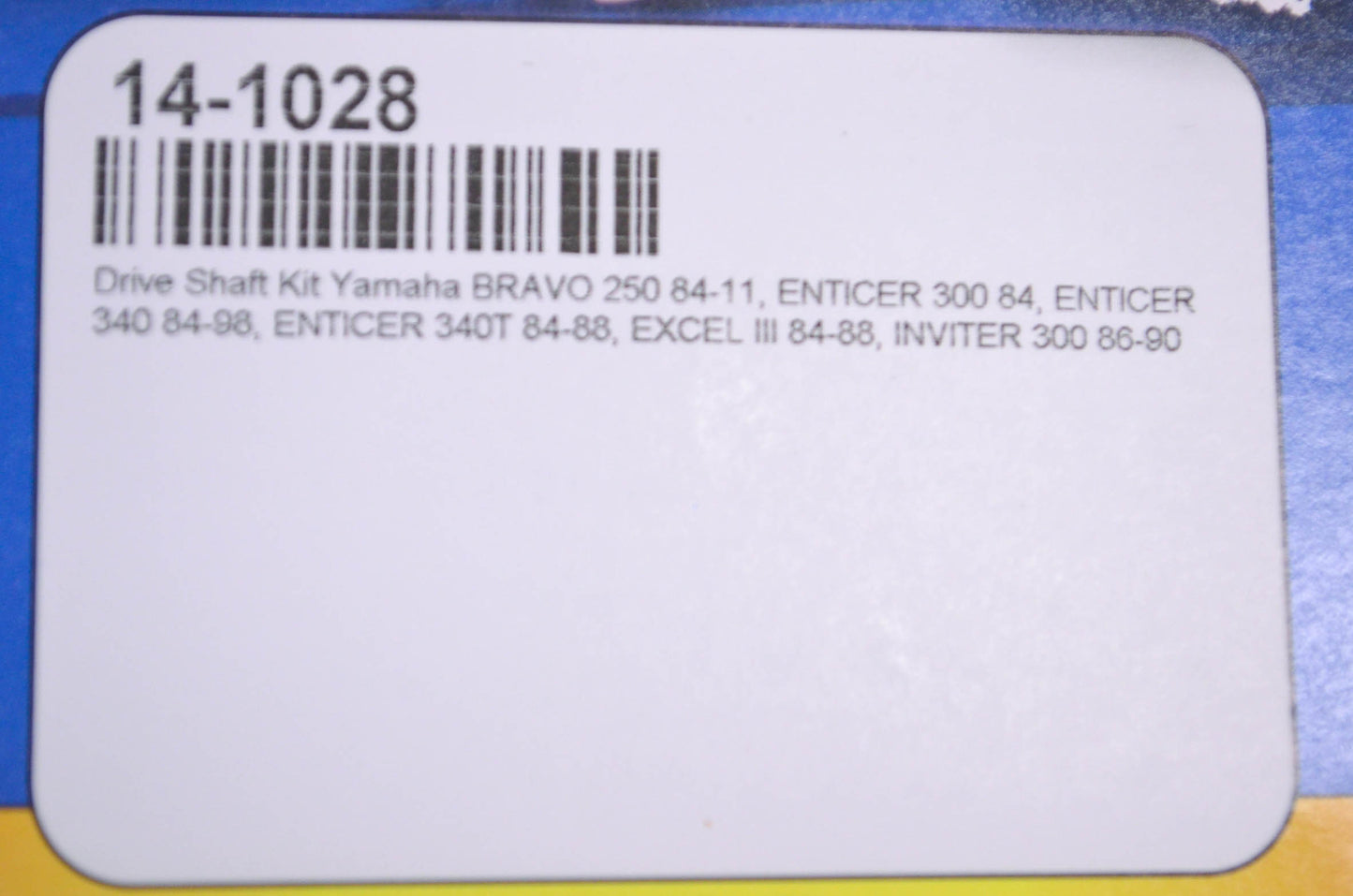All Balls 14-1028 Yamaha Drive Shaft Kit NOS