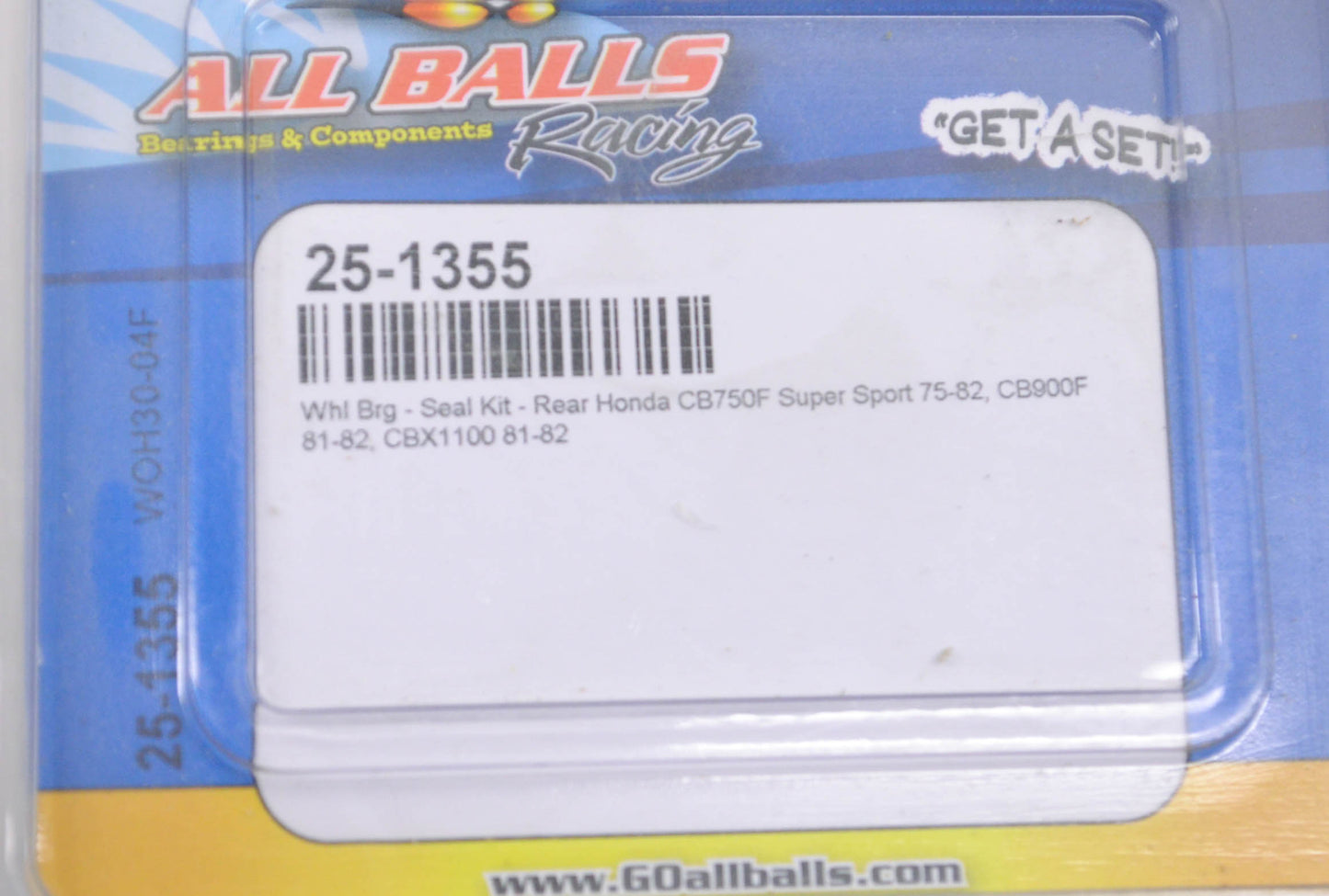 New All Balls Honda Rear Wheel Bearing Seal Kit NOS