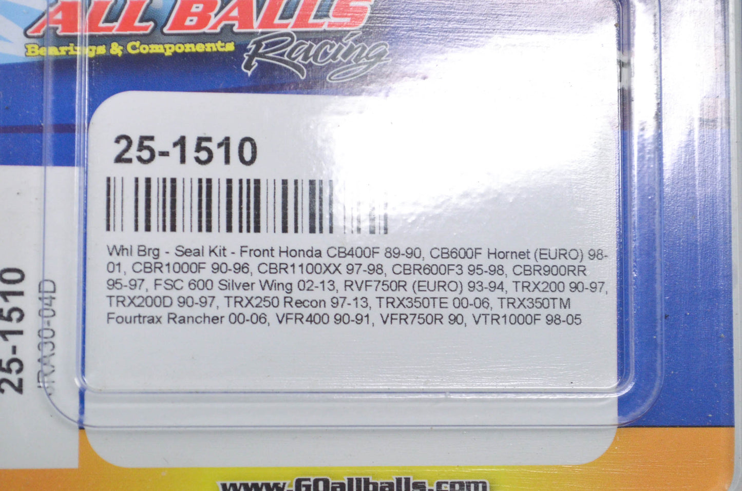 New All Balls Honda Wheel Bearing Seal Kit NOS