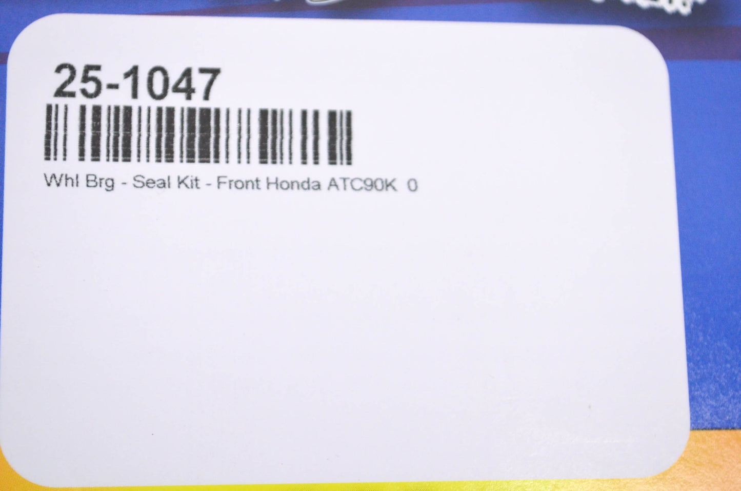 All Balls 25-1047 Honda Front Wheel Bearing Seal Kit NOS