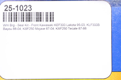 All Balls 25-1023, EBS30-01R Kawasaki Front Wheel Bearing Seal Kit NOS