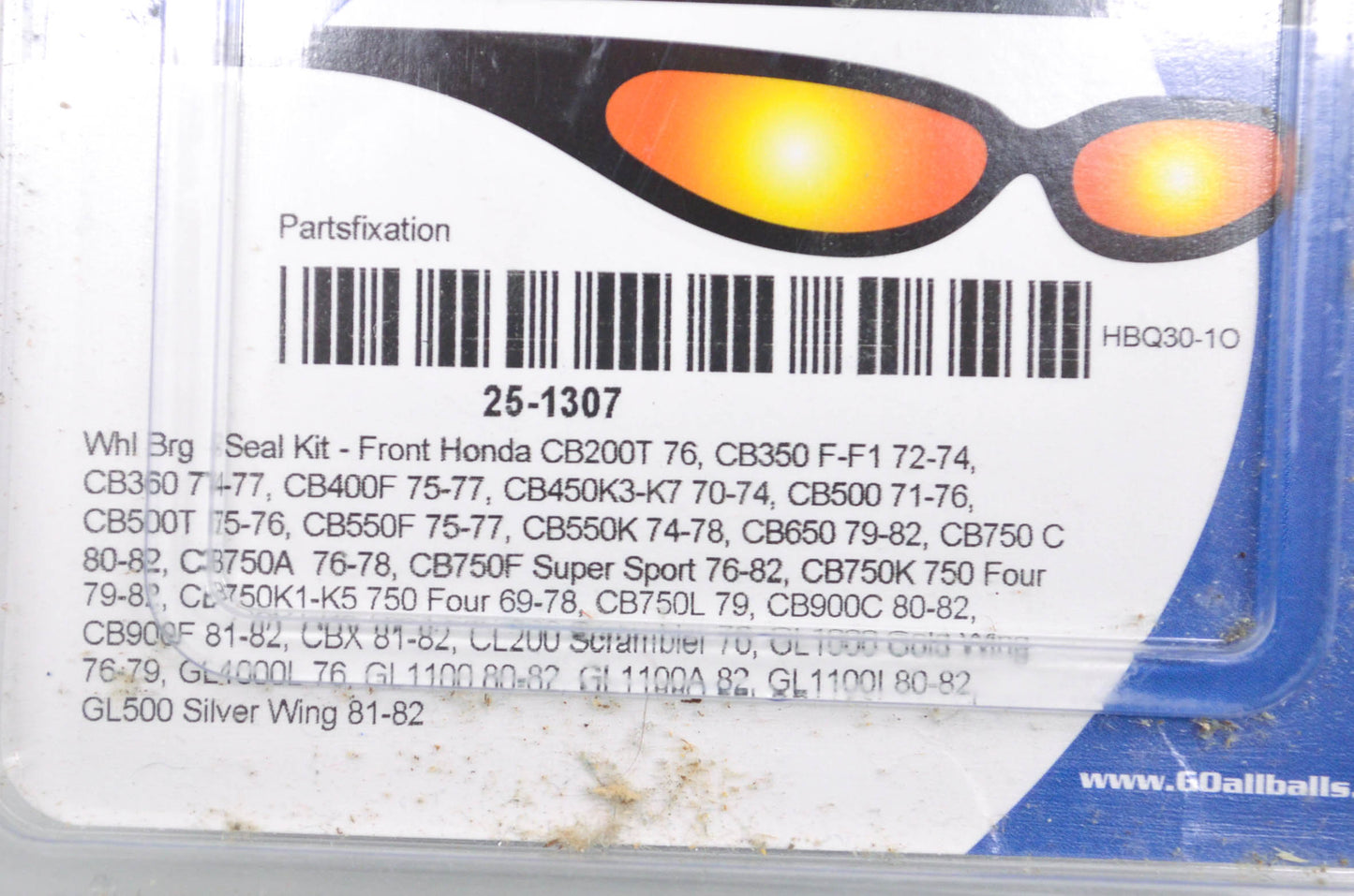All Balls 25-1307 Front Wheel Bearing Seal Kit