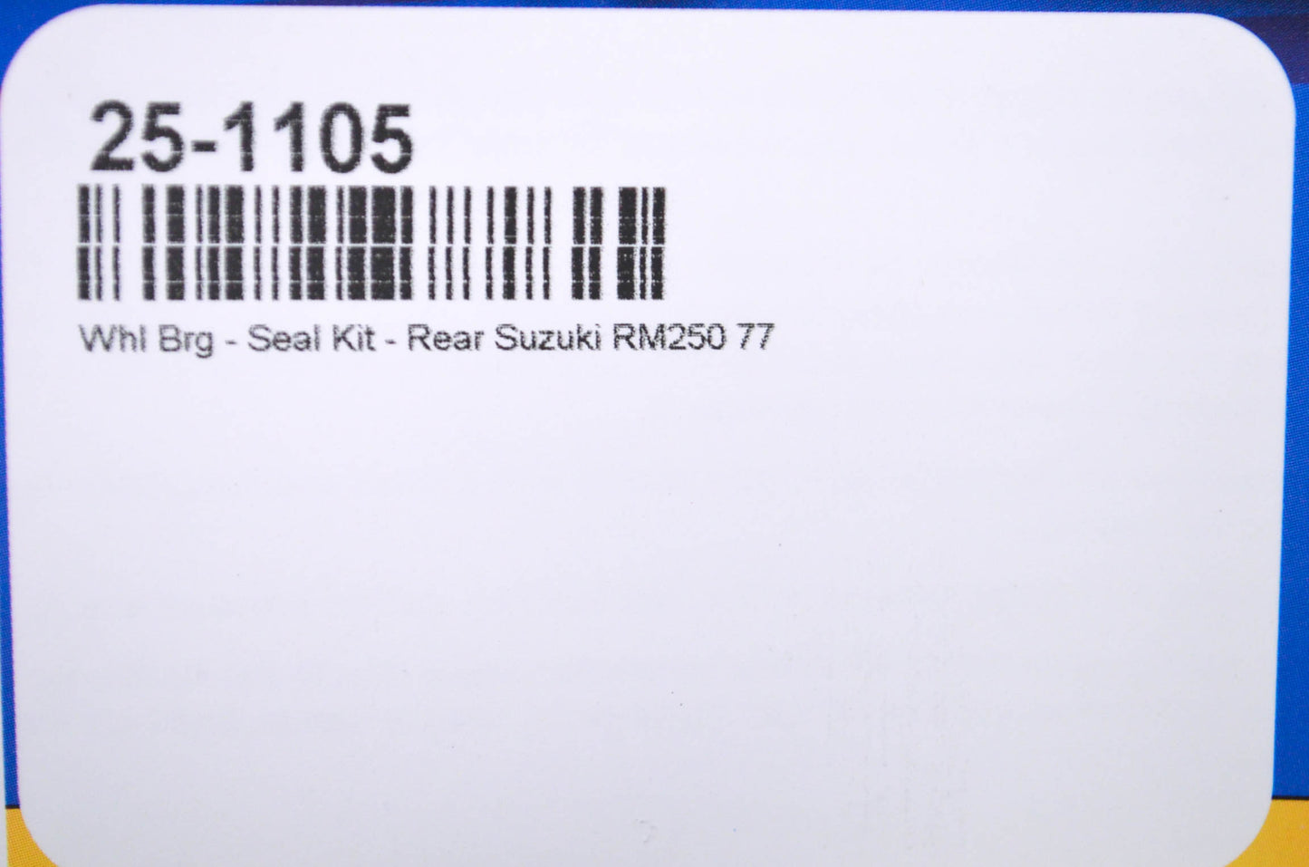 Bike Master 25-1105, BYD30-02S Suzuki Rear Wheel Bearing Seal Kit NOS