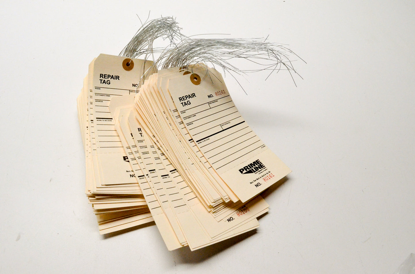 Rotary 9087 Repair Tags Qty 87 NOS