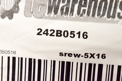 Tewarehouse 242B0516 5x16 Screw NOS