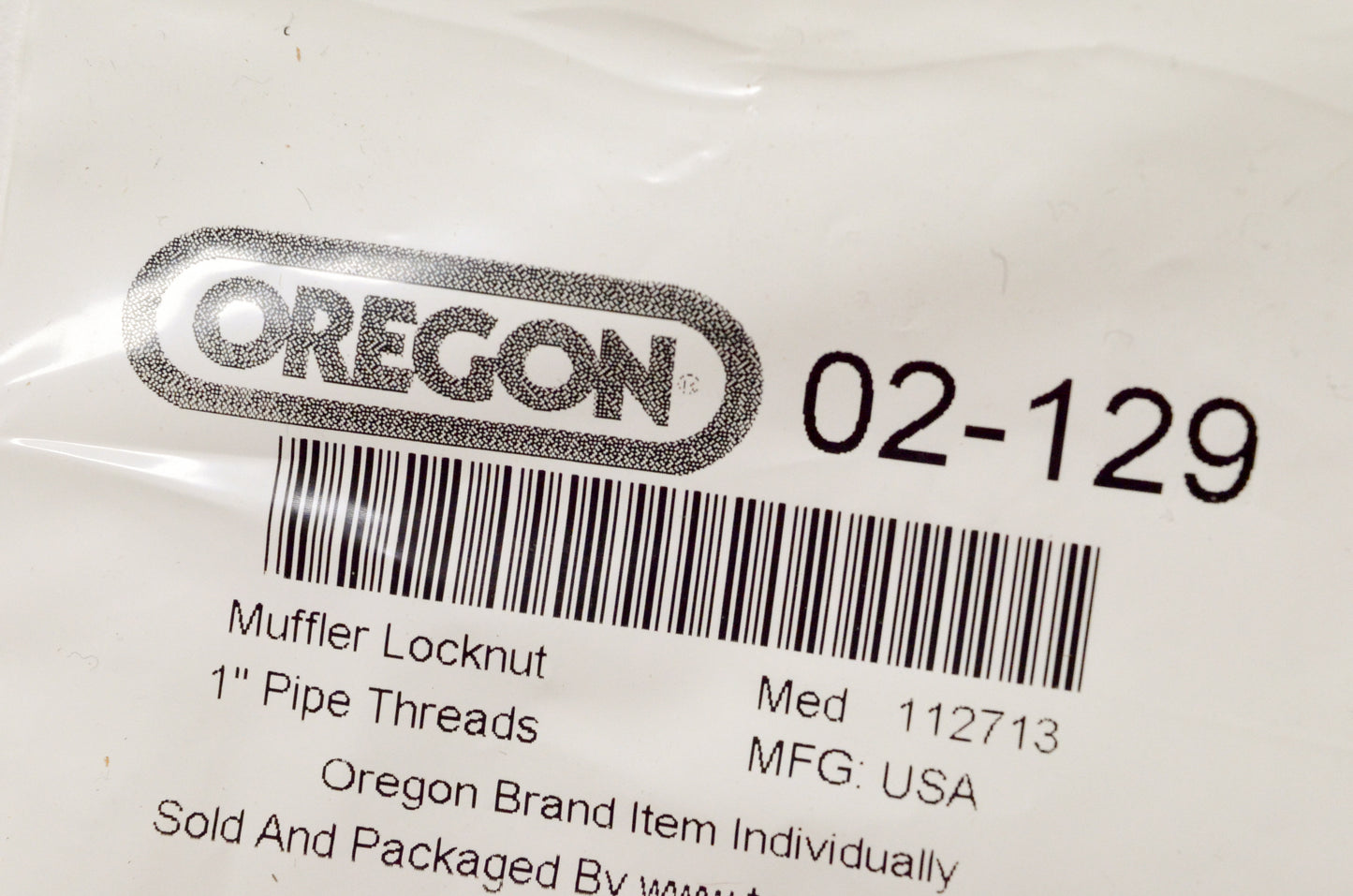 Oregon 02-129 Muffler Nut NOS