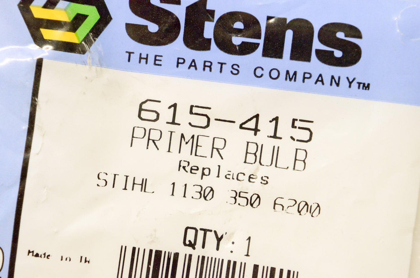Stens 615-415 Primer Bulb NOS