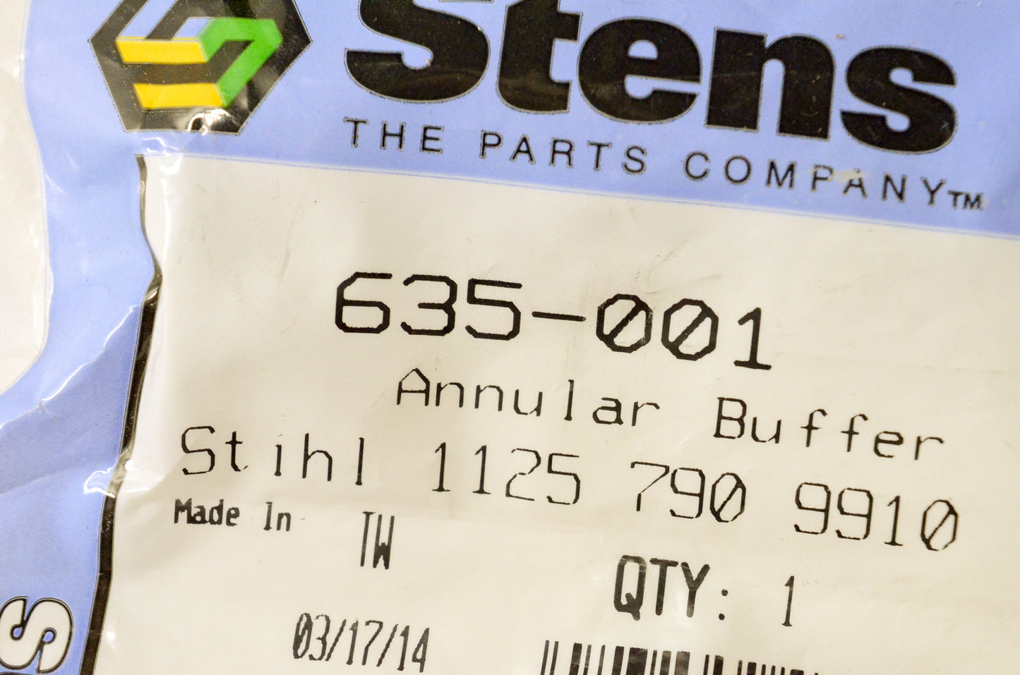 Stens 635-001 Annular Buffer NOS
