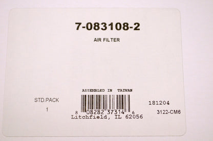 Prime Line 7-083108-2 Air Filter NOS