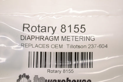 Rotary 8155, 237-604 Metering Diaphragm NOS