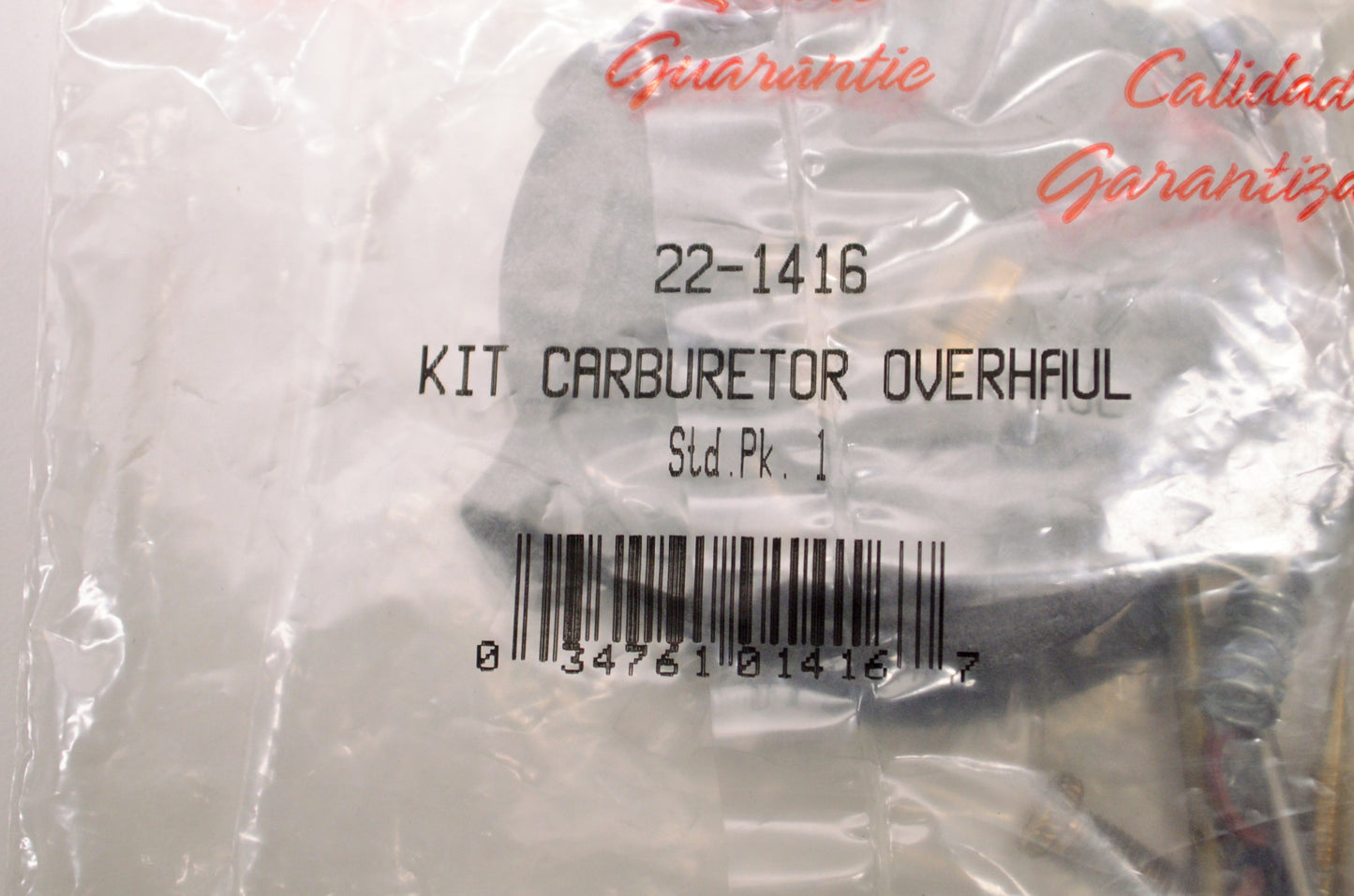Rotary 22-1416 Carburetor Overhaul Kit NOS