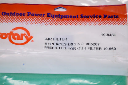 Rotary 19-8480, 805267 Pre Filter NOS
