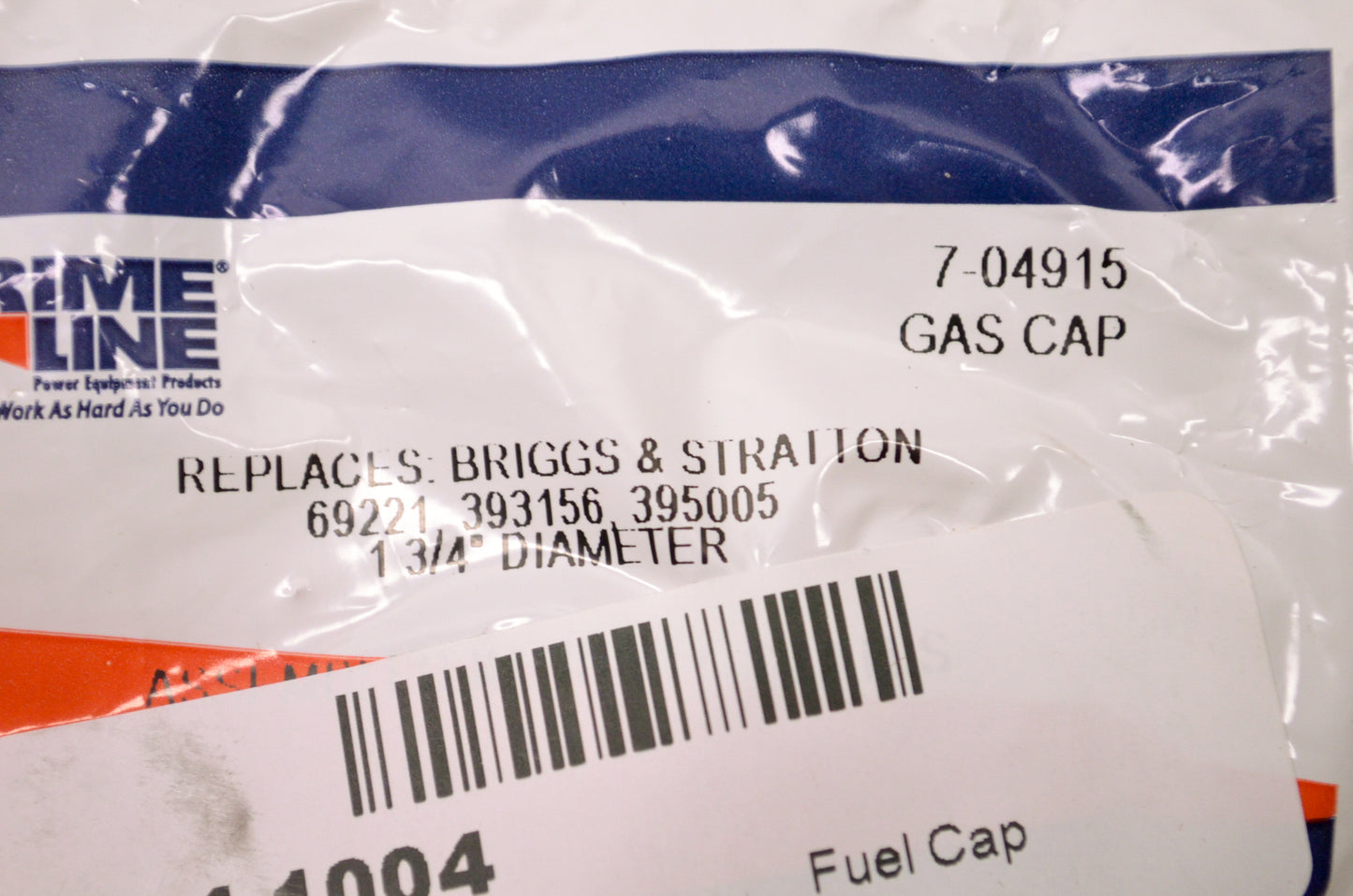 Prime Line 7-04915 Fuel Cap NOS