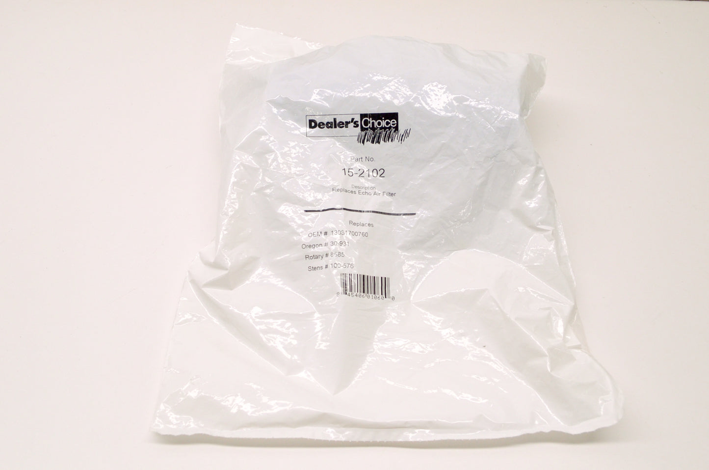 Dealer's Choice 15-2102, 13031700760, 30-931, 8585, 100-576 Air Filter NOS