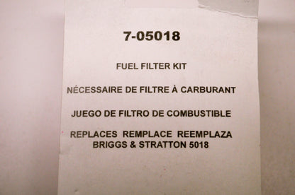 Prime Line 7-05018 Fuel Filter Kit NOS