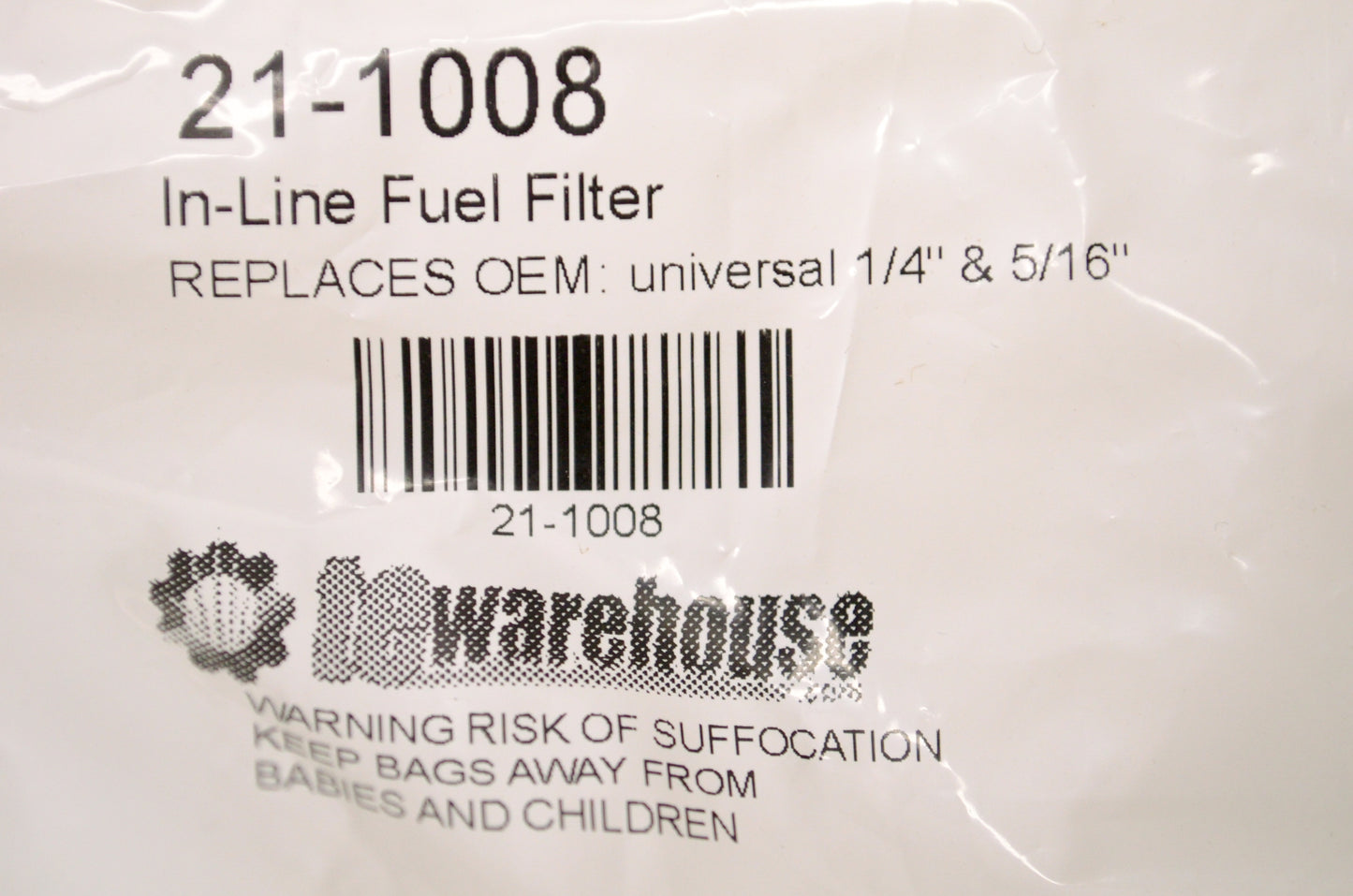 Aftermarket 1358, 21-1008 Fuel Filter NOS
