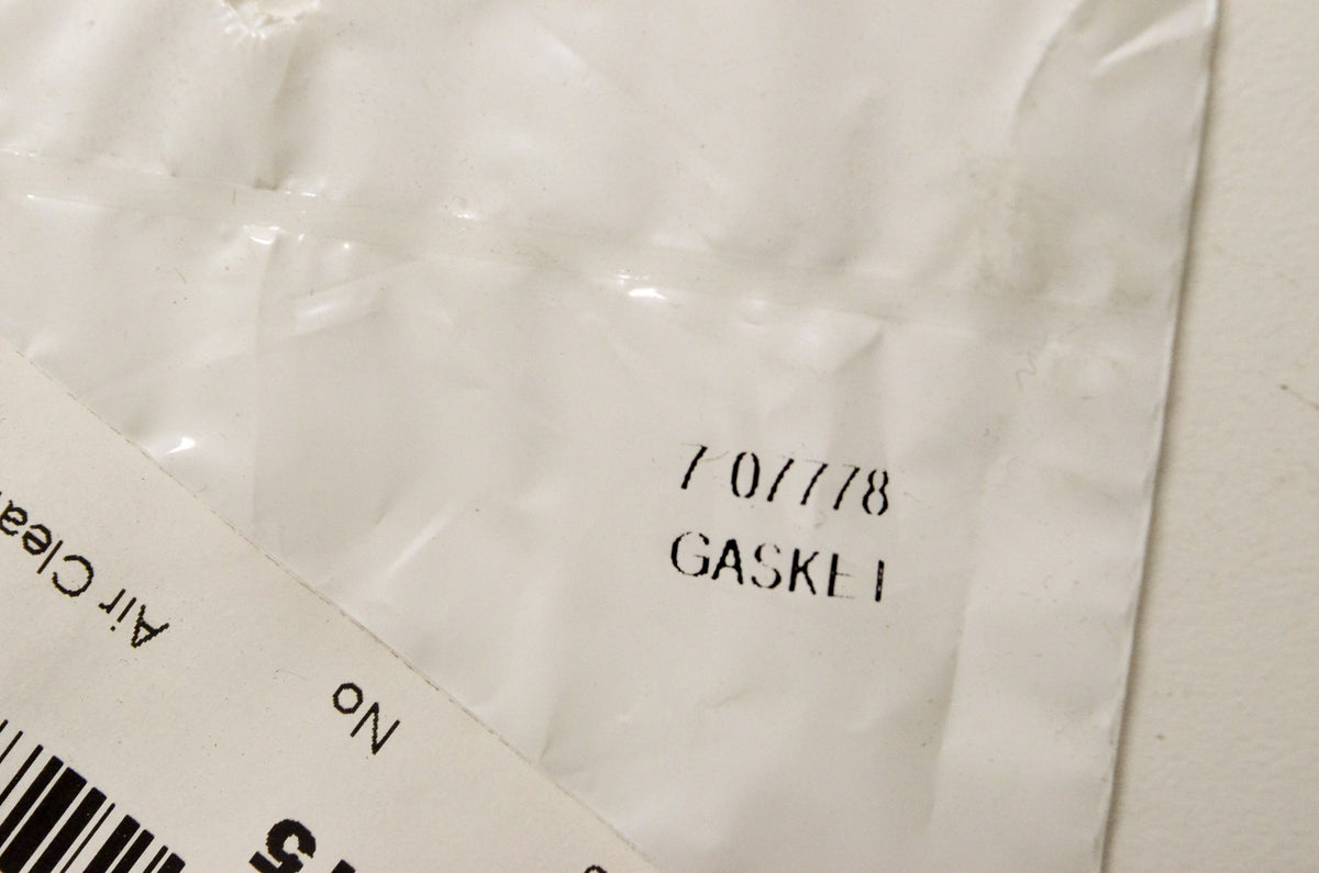 Aftermarket 7-07778, 33629, 14-1015 Air Cleaner Gasket NOS