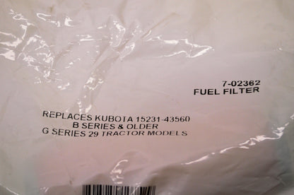 Prime Line 7-02362, 15231-43560 Fuel Filter NOS