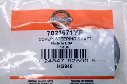 OEM Briggs & Stratton 7023671YP, HG948 Steering Shaft Cover NOS
