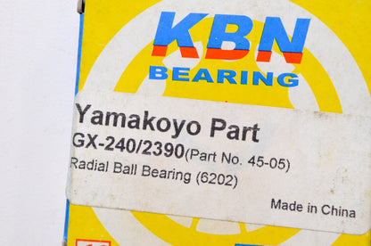 Yamakoyo 45-05, 6202ZZ Bearing NOS