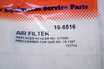 Rotary 19-6516, 277593 Pre-Filter NOS