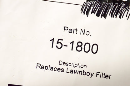 Dealer's Choice 15-1800, 613361, 102616 Replacement Filter NOS
