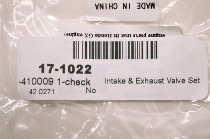 Water Cannon 42.0271 Intake Exhaust Valve Kit NOS