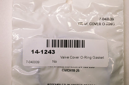 Prime Line 7-040009, 24-153-235, 14-1243 Valve Cover O-Ring NOS