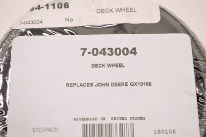 Prime Line 7-043004, GX10168 Deck Wheel NOS