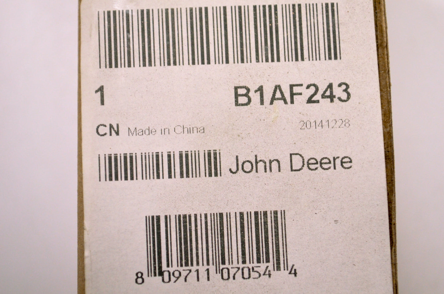 Sunbelt B1AF243 Filter NOS