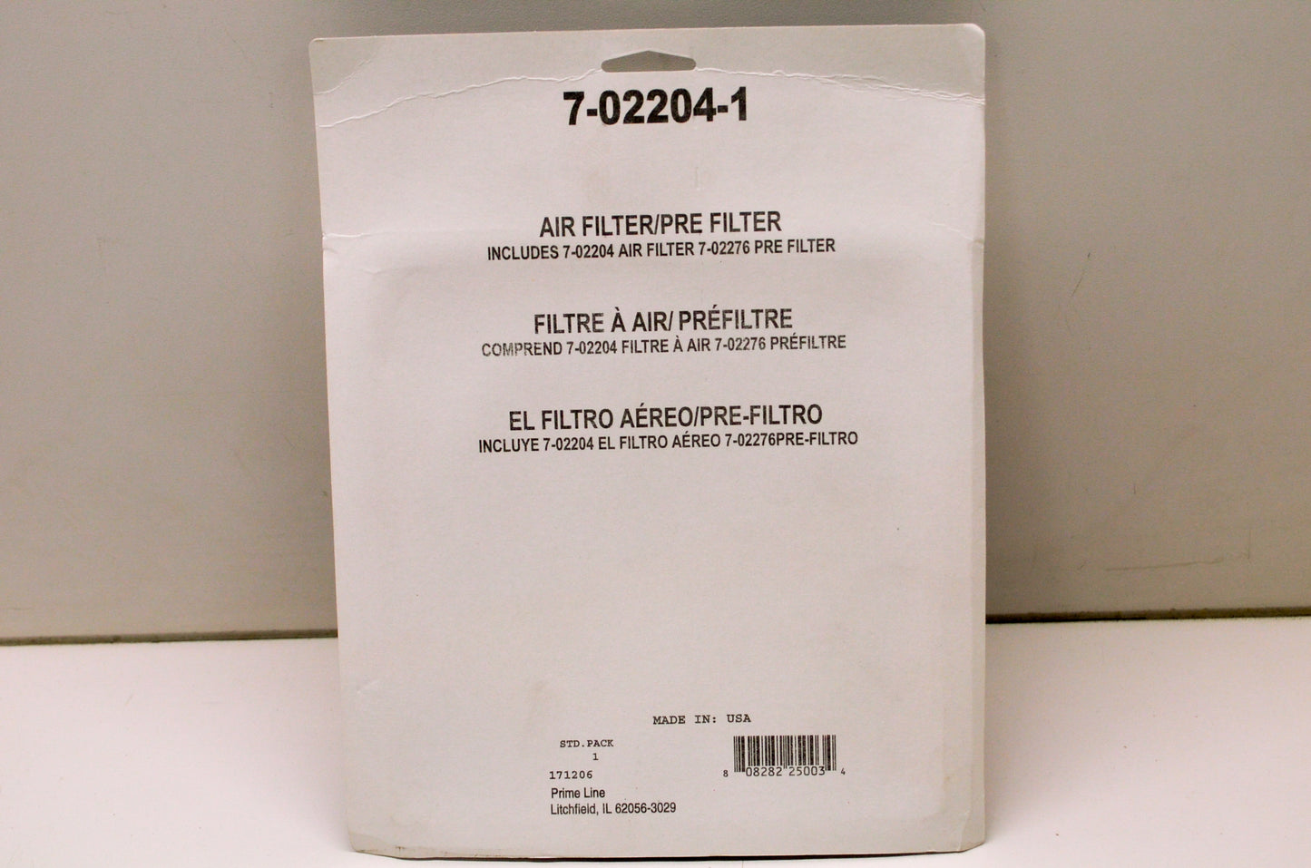 Prime Line 7-02204-1 Air Filter Combo NOS