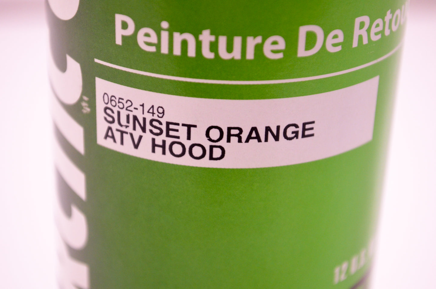 OEM Arctic Cat 0652-149 Sunset Orange ATV Hood Touch-Up Paint NOS