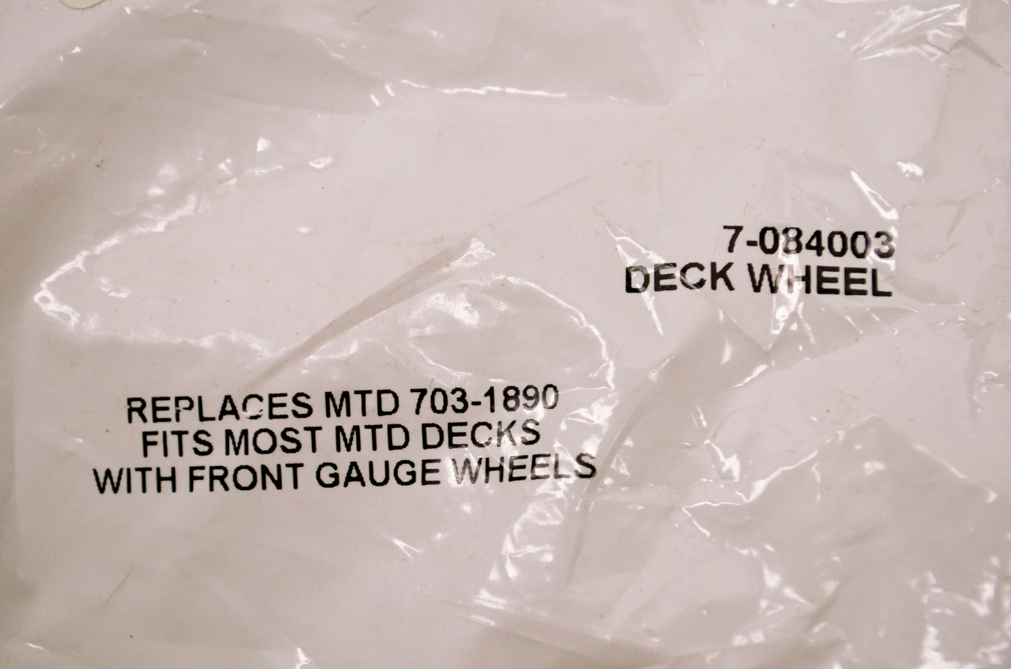 Prime Line 7-084003, 703-1890 Deck Wheel NOS