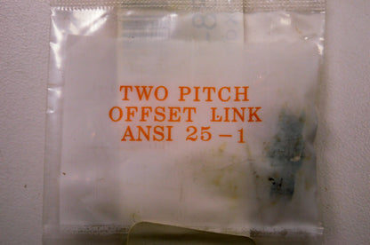 Tyco 25-1 ANSI Two Pitch Offset Link NOS
