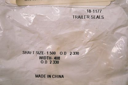 Sierra 18-1177, 82011 Bearing Seal NOS